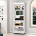 Estante para Livros Aspen 4 Prateleiras Branco - J&a Móveis