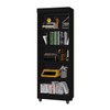 Estante para Livros Aspen 4 Prateleiras Preto - J&a Móveis