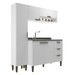 Cozinha Cozinha Compacta Carol 5 Portas 3 Gavetas Branco - Jcarvalho