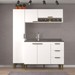Cozinha Cozinha Compacta Carol 5 Portas 3 Gavetas Branco - Jcarvalho