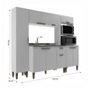 Cozinha Completa Iara 10 Portas 1 Gaveta Branco - Jcarvalho