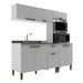 Cozinha Compacta Iara 9 Portas 1 Gaveta Branco - Jcarvalho