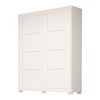 Guarda-Roupa Helena 2 Portas 2 Gavetas 100% Mdf Branco - Acp Móveis