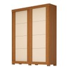 Guarda-Roupa Helena 2 Portas 2 Gavetas 100% Mdf Flex Cinamomo/Off White - Acp Móveis
