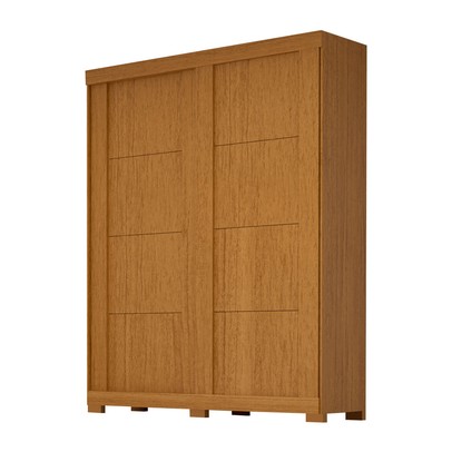 Guarda-Roupa Helena 2 Portas 2 Gavetas 100% Mdf Flex Cinamomo/Off White - Acp Móveis