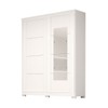 Guarda-Roupa Casal Helena 2 Portas 2 Gavetas com Espelho 100% Mdf Branco - Acp Móveis