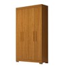 Guarda-Roupa Solteiro Lana 4 Portas 2 Gavetas 100% Mdf Cinamomo - Acp Móveis