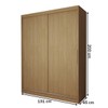 Guarda-Roupa de Bebê Swift 2 Portas 2 Gavetas Cinamomo - Panorama Móveis