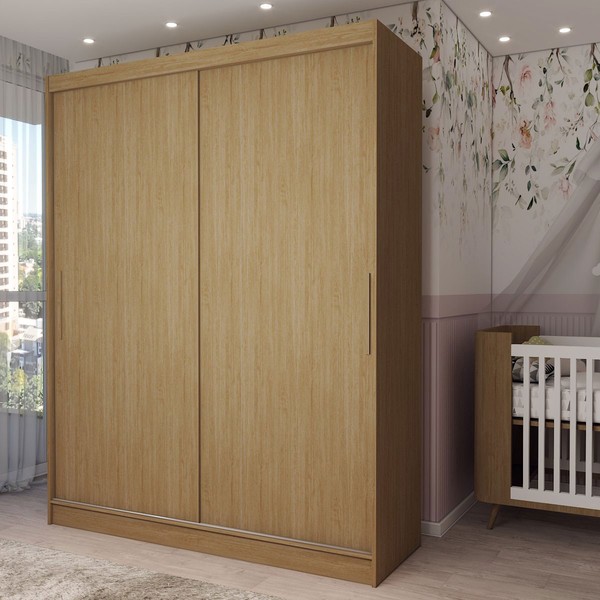 Guarda-Roupa de Bebê Swift 2 Portas 2 Gavetas Cinamomo - Panorama Móveis