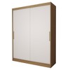 Guarda-Roupa de Bebê Swift 2 Portas 2 Gavetas Cinamomo/Branco - Panorama Móveis