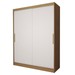 Guarda-Roupa de Bebê Swift 2 Portas 2 Gavetas Cinamomo/Branco - Panorama Móveis