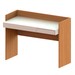 Mesa Escrivaninha Versa Home 1 Gaveta Freijó/Branco - Telasul
