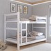 Beliche Aconchego 100% Mdf com Escada e Grade de Proteção Branco - Panorama Móveis