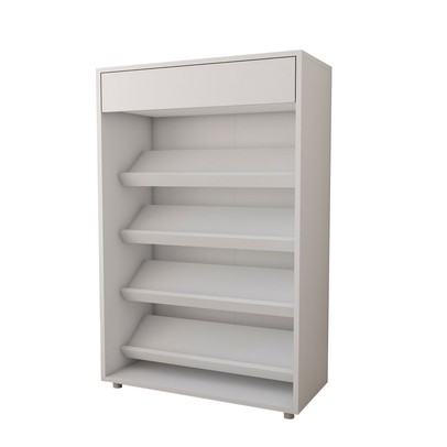 Sapateira Tori 1 Gaveta Branco - Panorama Móveis