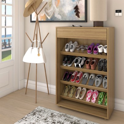 Sapateira Tori 1 Gaveta Amêndoa - Panorama Móveis