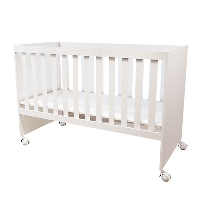 Berço Soninho com Rodízios Branco - Panorama Móveis