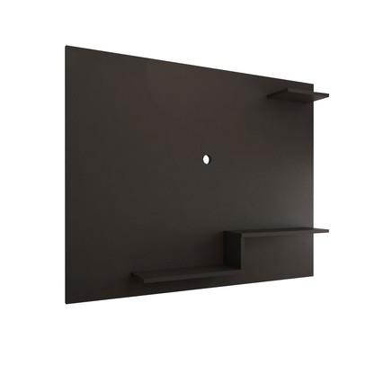 Painel para TV Até 43 Polegadas La Casa 3 Prateleiras Preto - Panorama Móveis