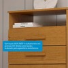Cômoda Madri 1 Porta 5 Gavetas 100% Mdf Cinamomo - Acp Móveis