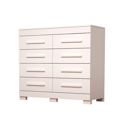 Cômoda Nalu 8 Gavetas 100% Mdf Branco - Acp Móveis