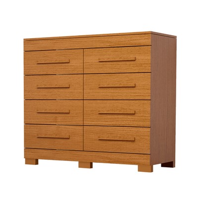 Cômoda Nalu 8 Gavetas 100% Mdf Cinamomo - Acp Móveis