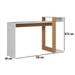 Mesa Escrivaninha Aparador Versa Home Freijó/Branco - Telasul