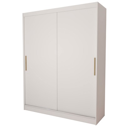 Guarda-Roupa Infantil Swift Slim 2 Portas 2 Gavetas Branco - Panorama Móveis