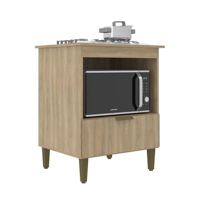 Balcão de Cozinha 70 Cm 1 Porta 66912 Dourado - Jcarvalho