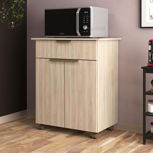 Balcão de Cozinha 2 Portas 1 Gaveta 55512 Dourado - Jcarvalho