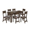 Mesa de Jantar 6 Lugares Atlanta Noce/Linho - Indékes