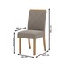 Mesa de Jantar 6 Lugares Lins Nature/Off White/Bege - Henn