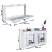 Cama Solteiro Hanover Articulável Horizontal Branco - Art In Móveis