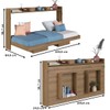 Cama Solteiro Hanover Articulável Horizontal Mel - Art In Móveis