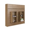 Cama Casal Hanover Articulável Horizontal 4 Portas Mel - Art In Móveis
