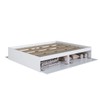 Cama Queen Tókio com 4 Portas Branco - Art In Móveis