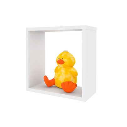 Nicho Organizador Ni3030  Pequeno Multiuso Branco - Art In Móveis