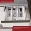 Cozinha Completa Connect 12 Portas 2 Gavetas Off White - Henn