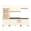 Cozinha Completa Connect 12 Portas 2 Gavetas Off White - Henn