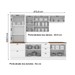 Cozinha Completa Americana 10 Portas 5 Gavetas 100% Mdf Branco Hp/Nature - Henn