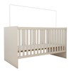 Berço Baby 100% Mdf com Mosquiteiro Branco - Panorama Móveis