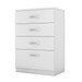 Cômoda Astral 4 Gavetas Branco - Demóbile