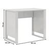 Mesa Escrivaninha Office Morada Branco - Demóbile