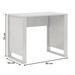 Mesa Escrivaninha Office Morada Branco - Demóbile