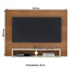 Painel para TV Até 42 Polegadas Flash C/ Suporte para TV Cinamomo/Off White - Artely