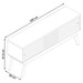 Rack para TV Até 65 Polegadas Frizz 2 Portas Cinamomo/Off White - Madetec