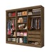 Guarda-Roupa Casal Malibu 6 Portas 4 Gavetas Jequitibá - J&a Móveis