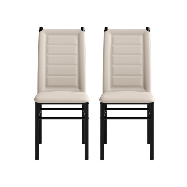 Cadeiras Kit 2 Cadeiras Tokio Preto/Off White - Art Panta