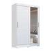 Guarda-Roupa Solteiro Ipanema 2 Portas 2 Gavetas Branco - J&a Móveis