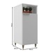 Balcão de Cozinha 36 Cm 1 Porta 1 Prateleira 1195 Branco - Deibe Móveis