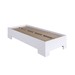 Cama Solteiro Xangai Branco - Art In Móveis