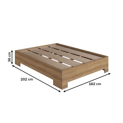 Cama Queen Xangai Mel - Art In Móveis